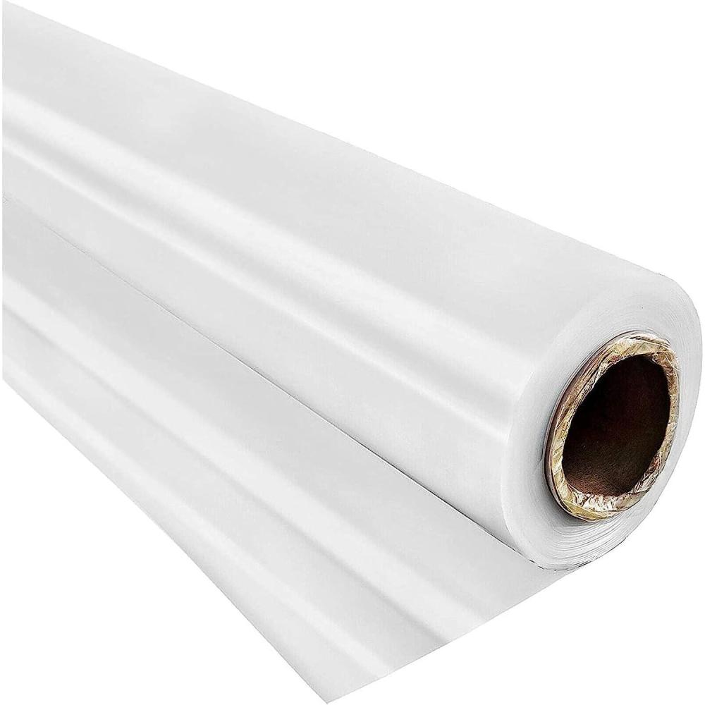 image:imageVEVOR Greenhouse Plastic Sheeting 8 x 25 ft 6 Mil Thickness UV Resistant Clear Polyethylene Film Hoop Green House Cover for Farms Agriculture Garden32 x 25 ft