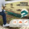 Lawn Leveling Rake 36″x10″ with 78″ Handle, Compost Spreader with 24.4-25.6″ Adjustable Handle and 24″ Basket for Spreading Manure Topsoil