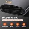 VEVOR 10 x 13 ft Pond Liner, 20 Mil Thickness, Pliable & Durable LLDPE Material, Easy Cutting Underlayment for Fish or Koi,Waterfall, Fountains, Water Gardens, Black(30 x 35 ft)