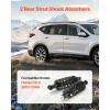 VEVOR 172497L 172497R Rear Shock Absorber Strut 2Pcs Shock and Strut Assembly with Coil Spring, Compatible with 2007-2009 Honda CR-V, Automotive Replacement Struts(02-06 Honda CR-V Rear)