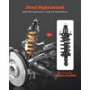 VEVOR 172497L 172497R Rear Shock Absorber Strut 2Pcs Shock and Strut Assembly with Coil Spring, Compatible with 2007-2009 Honda CR-V, Automotive Replacement Struts(07-09 Honda CR-V Rear)