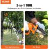 VEVOR 2-in-1 Cordless Pole Saw & Mini Chainsaw, 20V 2Ah Battery Pole Chainsaw, 5″ Cutting Capacity 14Ft Reach Pole Saw for Branch Cutting & Tree Trimming (Battery and Blade Cover Included)(20V 2Ah renewed)