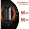 VEVOR 8KW Diesel Air Heater, 12V/24V All in One, Bluetooth APP Control, Remote Control and Display Screen, CO Alarm, Fast Heating Vertical Portable for Vehicles, Garage(Black)