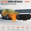 VEVOR 8KW Diesel Air Heater with Muffler, 12V with Remote Control and LCD Switch for Vehicles, Trucks, Motorhomes, Boats, and Buses(Black)