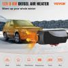 VEVOR 8KW Diesel Air Heater with Muffler, 12V with Remote Control and LCD Switch for Vehicles, Trucks, Motorhomes, Boats, and Buses(Black+white)