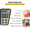 VEVOR Commercial Slushy Machine 10L Slushie Machine Frozen Drink Maker 600W Stainless Steel Margarita Wine Slush Smoothies Maker for Commercial and Home Use