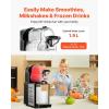 VEVOR Commercial Slushy Machine, 3L x 2 Double Tank Frozen Beverage Maker, 24-Cup Stainless Steel Slushie Machine, Margarita Frozen Drink Smoothie Maker, for Restaurants, Bars, Cafes & Food Truck(0.8 Gal/ 3 L)