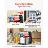 VEVOR Commercial Slushy Machine, 3L x 2 Double Tank Frozen Beverage Maker, 24-Cup Stainless Steel Slushie Machine, Margarita Frozen Drink Smoothie Maker, for Restaurants, Bars, Cafes & Food Truck(0.8 Gal x 2 / 3 L x 2)