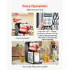 VEVOR Commercial Slushy Machine, 3L x 2 Double Tank Frozen Beverage Maker, 24-Cup Stainless Steel Slushie Machine, Margarita Frozen Drink Smoothie Maker, for Restaurants, Bars, Cafes & Food Truck(0.8 Gal/ 3 L)