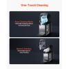 VEVOR Commercial Slushy Machine, 4L Single Tank Frozen Drink Machine, 16 Cups Stainless Steel Margarita Smoothie Frozen Drink Maker, Slushie Maker for Home Party Restaurants Cafe Bars(4L*1)