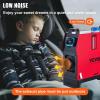 VEVOR Diesel Air Heater, 8 kW DC12-24V, Fast Heating Diesel Parking Heater with Remote Control and Blue LCD Switch, Low Noise, Pre-Heating Function, for RV, Truck, Camper, Van, Boat and Trailer(Red)
