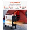 VEVOR Diesel Heater, 8KW, DC 12V/24V, All in One Portable Diesel Air Heater with Remote Control and LCD Screen, Fast Heating Low Noise, 1.1 Gal Fuel Tank for Trucks, Vans, RVs, Campers, and Garages(White)