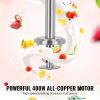 VEVOR Frozen Yogurt Blending Machine 400W, Stepless Speed Adjustment，Yogurt Milkshake Ice Cream Mixing Machine 4200RPM(400W)