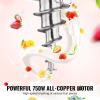 VEVOR Frozen Yogurt Blending Machine 400W, Stepless Speed Adjustment，Yogurt Milkshake Ice Cream Mixing Machine 4200RPM(750W)