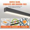 VEVOR Landscape Lighting, 6W Low Voltage LED Landscape Lights, IP66 Waterproof Landscape Spotlights Yard Lawn Garden Pathway Outdoor Lights 12V 24V 450LM Warm White 3000K (12 Pack with Connectors)(Indoor-Dimmable Linear Pendant Light)