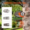 VEVOR Landscape Lighting, 6W Low Voltage LED Landscape Lights, IP66 Waterproof Landscape Spotlights Yard Lawn Garden Pathway Outdoor Lights 12V 24V 450LM Warm White 3000K (12 Pack with Connectors)(Outdoor-Landscape Lights)