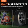 VEVOR Lawn Mower Tires with Rim, 20×8-8″ Tubeless Tractor Tires, 2-Pack Tire and Wheel Assembly, S-Turf Pneumatic Tires with 3.5″ Offset Hub and 3/4″ Bushing Size, for Riding Mowers Lawn Tractors(Flat Free with Rim)