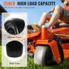 VEVOR Lawn Mower Tires with Rim, 20×8-8″ Tubeless Tractor Tires, 2-Pack Tire and Wheel Assembly, S-Turf Pneumatic Tires with 3.5″ Offset Hub and 3/4″ Bushing Size, for Riding Mowers Lawn Tractors(Flat Free with Rim)