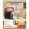 VEVOR Slushie Machine, 2.6L/88oz No Ice Needed Slushy Machine for Home, Frozen Drink Maker with 5 Preset Programs, Margarita Machine with Self-Cleaning, Frozen Margaritas, Frappés, Milkshake & More