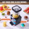 VEVOR Slushie Machine for Home, 32oz Tank Home-use Margarita Machine, Smoothie Frozen Drink Maker with Food-grade Materials, Slushy Machine for Home DIY, Kids’ Parties, Red(34 fl oz (1.0 L))