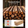 VEVOR Wooden Garden Stakes, 25 Pcs 24 x 0.5 x1.5 in Survey Grading Stakes, Garden Ground Stake with Sharp Point, Fir Wood Plant Support Stake, Sign Posts for Silt Fence Backyard Boundaries Baselines(0.75 x 0.75 x 36in+50pcs)