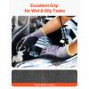 VEVOR Work Gloves 12 Pairs Touch Screen Nitrile-Coated Garden Construction Gloves
