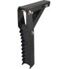18 inch Backhoe Excavator Thumb Attachments Weld On Adjustable Boom Tractor Excavator 1/2Inch Teeth Thick Steel Plate Assembly 12MM Bolt-On Design(32inch)
