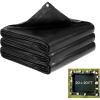 VEVOR 10 x 13 ft Pond Liner, 20 Mil Thickness, Pliable & Durable LLDPE Material, Easy Cutting Underlayment for Fish or Koi,Waterfall, Fountains, Water Gardens, Black(20 x 20 ft)