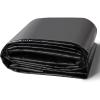 VEVOR 10 x 13 ft Pond Liner, 20 Mil Thickness, Pliable & Durable LLDPE Material, Easy Cutting Underlayment for Fish or Koi,Waterfall, Fountains, Water Gardens, Black(10 x 13 ft)