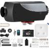 VEVOR 8KW Diesel Air Heater with Muffler, 12V with Remote Control and LCD Switch for Vehicles, Trucks, Motorhomes, Boats, and Buses(Black+white)