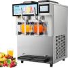 VEVOR Commercial Slushy Machine, 2 x 12L / 3.17 Gal Double Tanks, Cool and Freeze Modes, Stainless Steel Margarita Smoothie Frozen Drink Maker, Slushie Machine for Party Cafes Restaurants Bars Home(Silver)