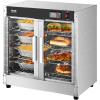 4-Tier Transparent Double Doors