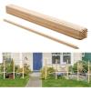 VEVOR Wooden Garden Stakes, 25 Pcs 24 x 0.5 x1.5 in Survey Grading Stakes, Garden Ground Stake with Sharp Point, Fir Wood Plant Support Stake, Sign Posts for Silt Fence Backyard Boundaries Baselines(0.75 x 0.75 x 48in+25pcs)