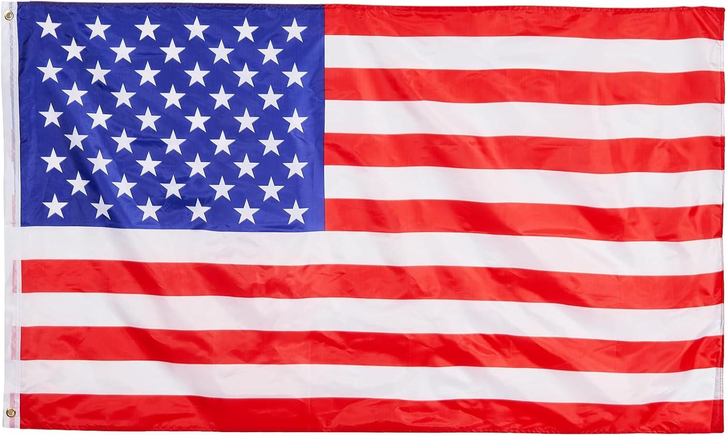image:imageVEVOR 20FT Telescoping Flag Pole Kit Heavy Duty Aluminum Alloy in Ground Flag Poles for Outside 3 Display Modes Flagpole with 3x5 American Flag Professional Accessories SilverBlack