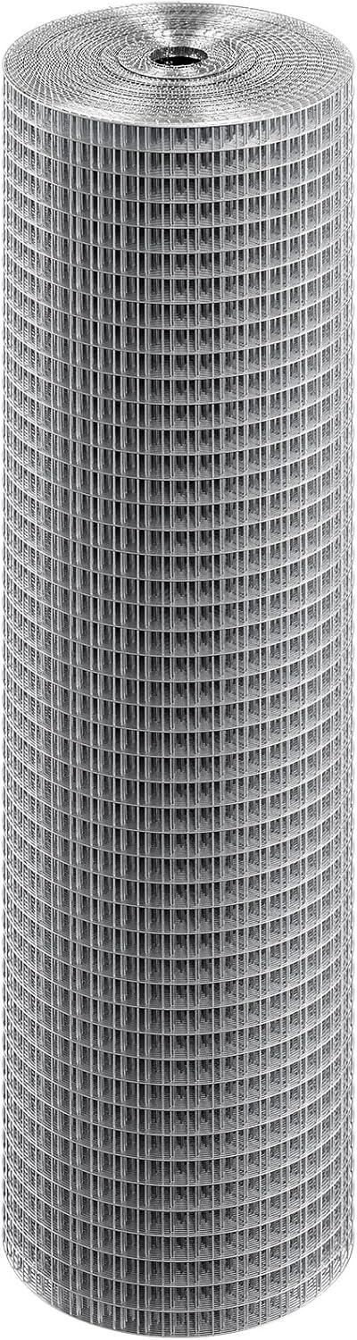 image:imageVEVOR Hardware Cloth 14 inch 48in x 100 ft 23 Gauge Hot Dipped Galvanized Wire Mesh Roll Chicken Wire Fencing Wire Mesh for Rabbit Cages Garden Small Rodents24 x 50