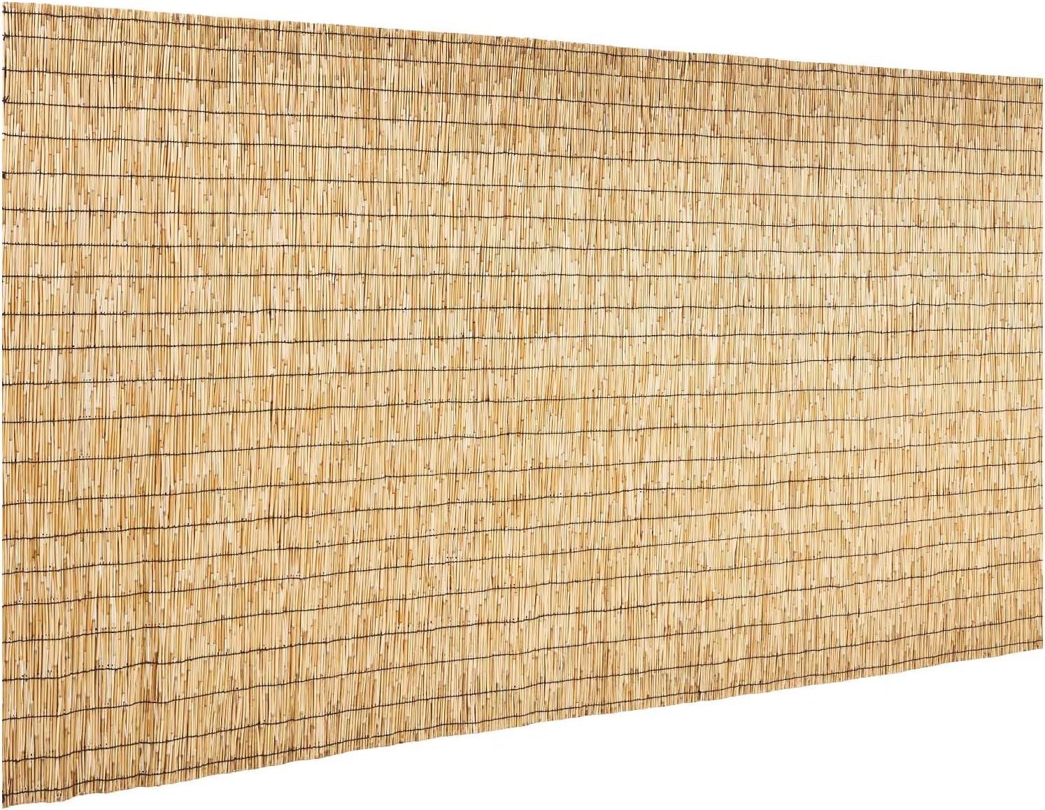image:imageVEVOR Natural Reed Fencing 558 x 164 ft Decorative Natural Reed Fencing Roll Decorative Fence for Backyard Garden Divider Privacy Screen Panel Curtain for Balcony Patio Garden Backyard OutdoorNatural