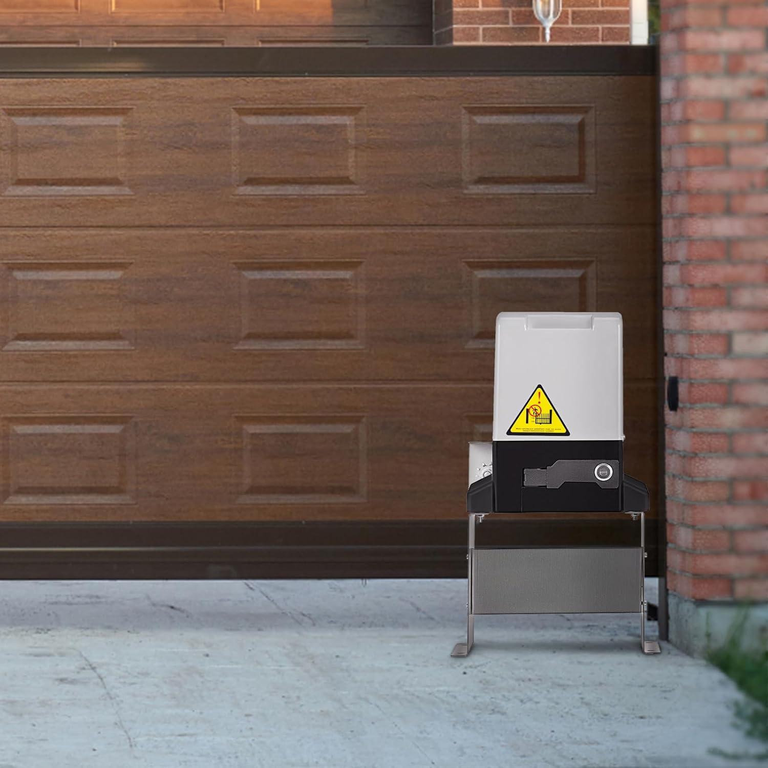 image:imageVevor Automatic Sliding Gate Opener 1400LBS with 2 Remote Controls Gate Operator Hardware Kit for Security Move Speed 43ft Per Min Electric Rolling Driveway Slide Gate MotorSilver