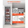 VEVOR 298 LBS Dry Aging Fridge for Steaks, Dry Ager Refrigerator for Meat with Precise Temperature & Humidity Control, Freestanding & Built-in Beef Aging Machine, Himalayan Salt Not Included(300lbs)