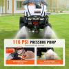 VEVOR ATV Spot Sprayer, 15.9 Gal/60L ATV/UTV Broadcast Sprayer with A Nozzle Boom, 12 V Pump Sprayer with Water Tank, 1.9 GPM Flow Rate, Adjustable 0-72 PSI, 20FT Hose, for Garden, Farm