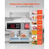 VEVOR Commercial Reach-In Refrigerator 48″ W, 32 Cu.Ft Stainless Steel Upright Refrigerator with 4 Doors, Auto-Defrost, 6 Adjustable Shelves, 32 to 50℉ Temp Control, UL Certified(48″w 33 Cu.ft Double Doors-refrigerator)