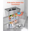 VEVOR Commercial Reach-In Refrigerator 48″ W, 32 Cu.Ft Stainless Steel Upright Refrigerator with 4 Doors, Auto-Defrost, 6 Adjustable Shelves, 32 to 50℉ Temp Control, UL Certified(48″w 32 Cu.ft 4 Doors-refrigerator)