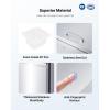 VEVOR Commercial Refrigerator, 44″ W Pizza Prep Refrigerated Table, 19.3″ Ultra Wide Countertop Food Prep Cooler, 11 Cu.Ft Single Door Salad Prep Fridge, 6 Pans Pizza Make Worktop with Cutting Board(60″W with 16 Pans)
