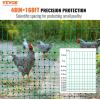 VEVOR Electric Fence Netting, 42″H x 164’L, PE Net Fencing with Posts and Double-Spiked Stakes, Utility Portable Mesh for Goats, Sheep, Lambs, Deer, Hogs, Dogs, for Farms, Backyards and Ranches(48in*168ft)