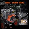 VEVOR Gas Pressure Washer 2900 PSI and 1.85 Max GPM, Upgrade Aluminum Pump with Spray Gun and Wand, 4 Nozzle Set, Gas Powered Pressure Washer for Cars, Fences, Driveways, Homes, Patios, Furniture(4400PSI)