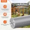 VEVOR Hardware Cloth, 1/4 inch 48in x 100 ft 23 Gauge, Hot Dipped Galvanized Wire Mesh Roll, Chicken Wire Fencing, Wire Mesh for Rabbit Cages, Garden, Small Rodents(48″x100′)
