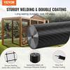VEVOR Hardware Cloth, 48” x 50′ 1/2inch Galvanized Wire Mesh Roll, 19 Gauge Chicken Wire Fence Roll, Vinyl Coating Metal Wire Mesh for Chicken Coop Barrier, Rabbit Snake Fences, Poultry Enclosures(1/2inch 36” x 50′)