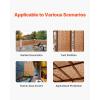 VEVOR Natural Reed Fencing, 5.58 x 16.4 ft, Decorative Natural Reed Fencing Roll, Decorative Fence for Backyard Garden Divider, Privacy Screen Panel Curtain for Balcony Patio Garden Backyard Outdoor(Brown)