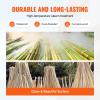 VEVOR Natural Rolled Bamboo Fence, Eco-Friendly Privacy Screen – 6 ft H x 8 ft L x 0.75 in D, Decorative for Garden, Backyard, Balcony, Patio, Pool Side(Slat Fence)