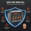 VEVOR Smart Battery Charger, 2A x 4, LiFePO4 Lead-Acid (AGM/Gel/SLA) Car Battery Charger, Fully-Automatic Charger Maintainer Desulfator for Boat Motorcycle Lawn Mower Golf Cart Marine Deep Cycle(2-amp*4)