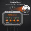 VEVOR Smart Battery Charger, 2A x 4, LiFePO4 Lead-Acid (AGM/Gel/SLA) Car Battery Charger, Fully-Automatic Charger Maintainer Desulfator for Boat Motorcycle Lawn Mower Golf Cart Marine Deep Cycle(2-amp*4)